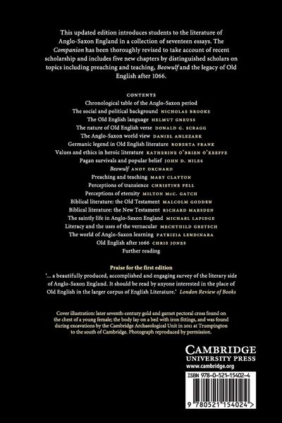 Produktbild: The Cambridge Companion to Old English Literature