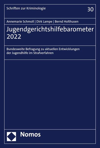 Produktbild: Jugendgerichtshilfebarometer 2022