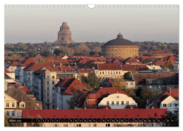 Produktbild: Reise durch Leipzig (Wandkalender 2026 DIN A3 quer), CALVENDO Monatskalender