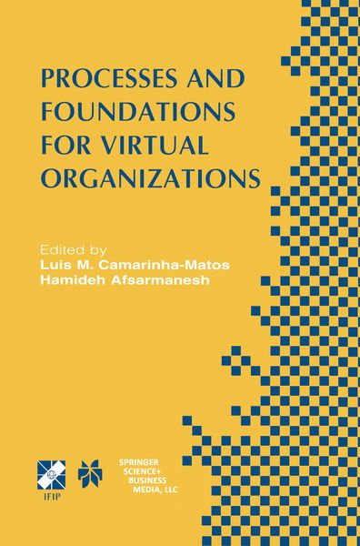 Produktbild: Processes and Foundations for Virtual Organizations