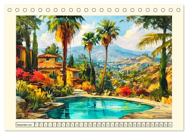 Produktbild: USA Impressionen. Zwischen Metropolen und Nationalparks (Tischkalender 2027 DIN A5 quer), CALVENDO Monatskalender