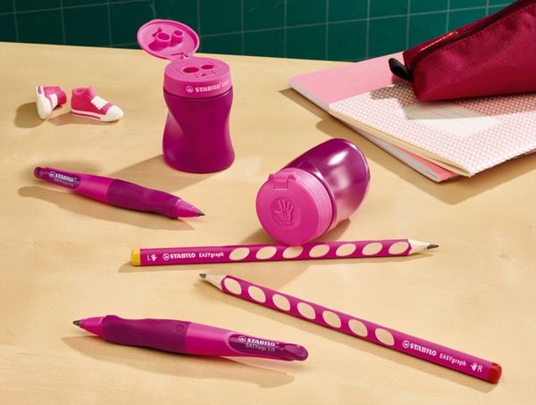 STABILO Anspitzer EASYsharpener 3in1 pink, Rechtshänder