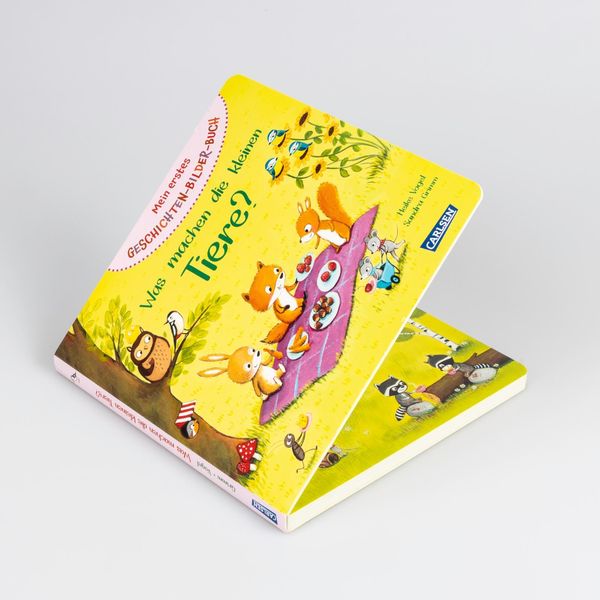 Produktbild: Mein erstes Geschichten-Bilder-Buch: Was machen die kleinen Tiere?