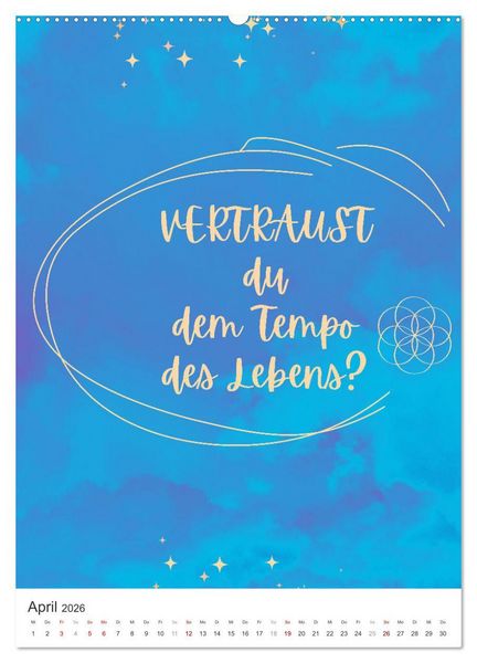 Produktbild: Freudvoll durchs Jahr! (Wandkalender 2026 DIN A2 hoch), CALVENDO Monatskalender