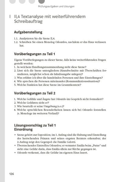 Produktbild: Klett Lekt&uuml;rehilfen Gotthold Ephraim Lessing, Emilia Galotti