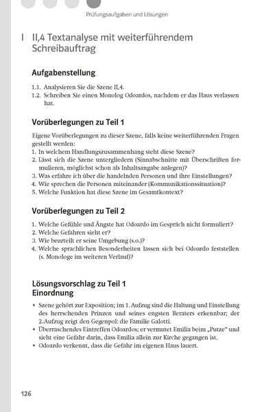 Produktbild: Lekt&uuml;rehilfen Gotthold Ephraim Lessing "Emilia Galotti"