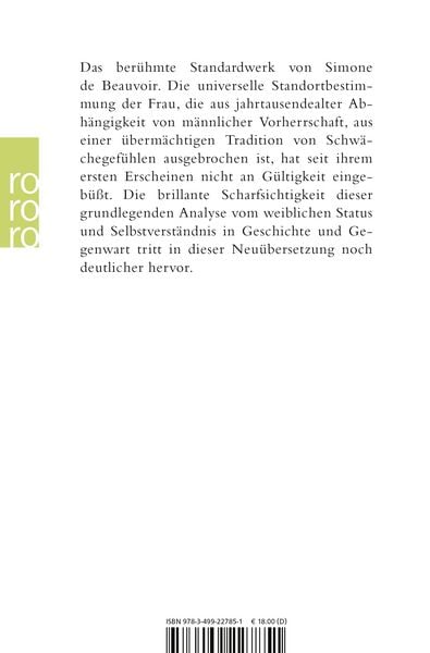 Produktbild: Das andere Geschlecht