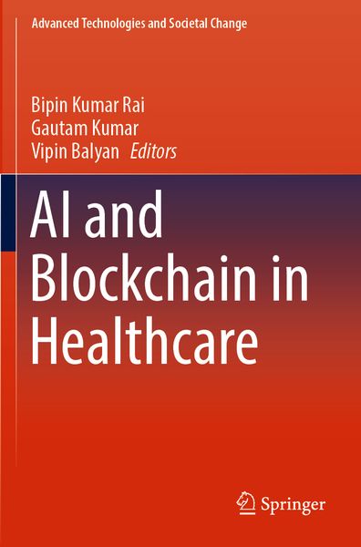 Produktbild: AI and Blockchain in Healthcare