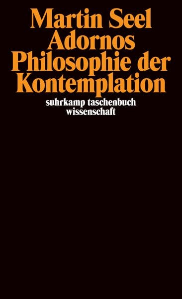 Produktbild: Adornos Philosophie der Kontemplation