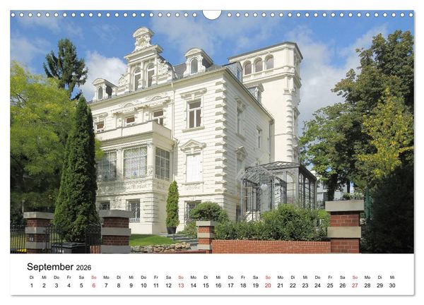 Produktbild: Wiesbaden - Stadt der Villen (Wandkalender 2026 DIN A3 quer), CALVENDO Monatskalender