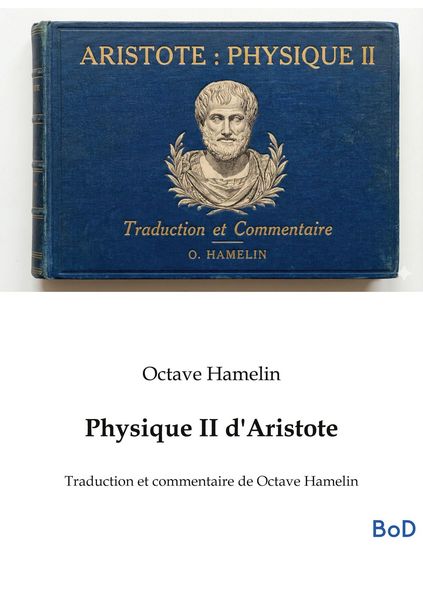 Produktbild: Physique II d'Aristote