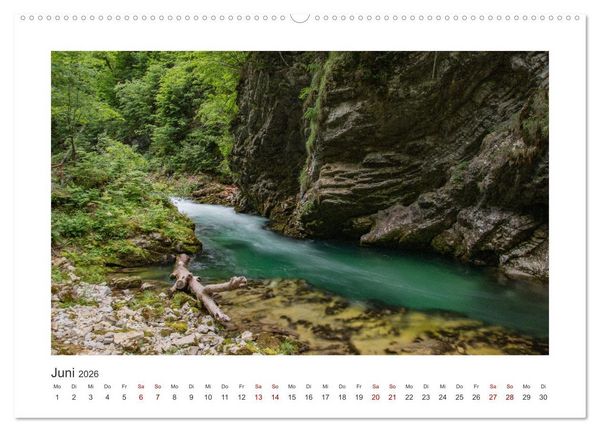 Produktbild: Slowenien - Wilde B&auml;ren und zauberhafte Natur (hochwertiger Premium Wandkalender 2026 DIN A2 quer), Kunstdruck in Hochglanz