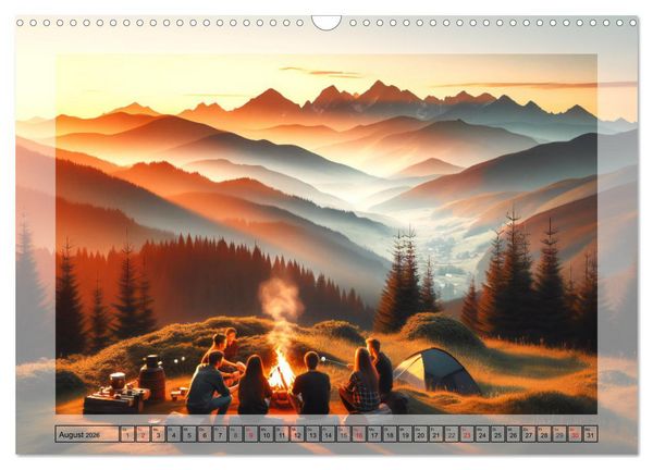 Produktbild: Heile Welt - Momente des Friedens und der Harmonie (Wandkalender 2026 DIN A3 quer), CALVENDO Monatskalender