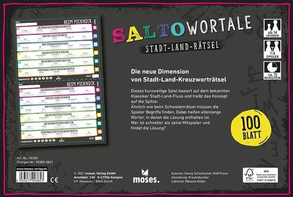 Produktbild: Salto Wortale