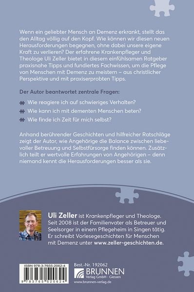 Menschen mit Demenz begleiten, ohne sich zu überfordern