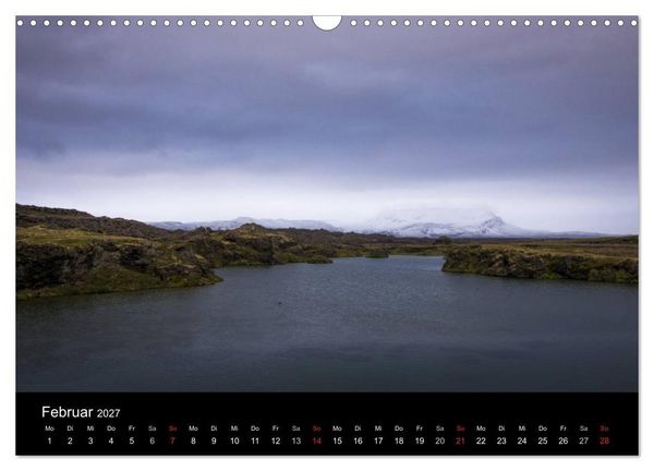 Produktbild: Island (Wandkalender 2027 DIN A3 quer), CALVENDO Monatskalender