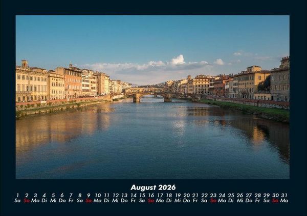 Produktbild: Florenz 2026 Fotokalender DIN A4