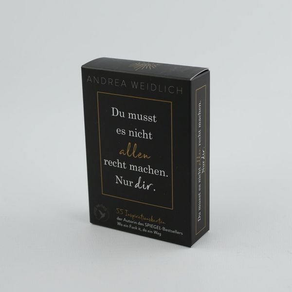 Produktbild: Du musst es nicht allen recht machen. Nur dir.