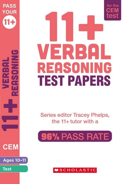 Produktbild: 11+ Verbal Reasoning Tests Ages 10-11