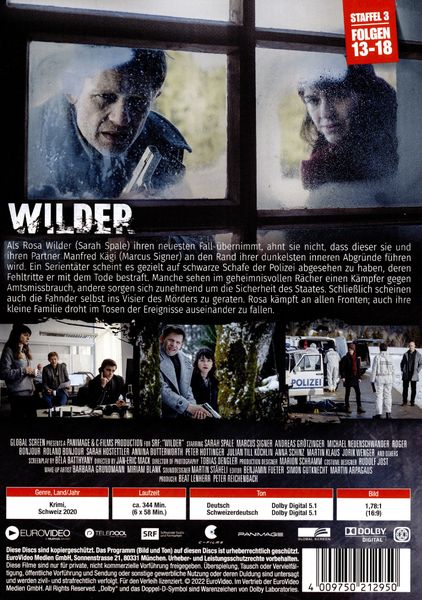 Produktbild: Wilder - Staffel 3 [2 DVDs]