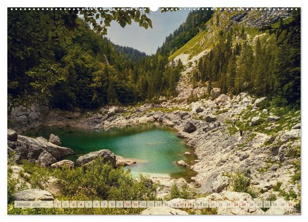 Produktbild: Slowenische Landschaften (Wandkalender 2026 DIN A2 quer), CALVENDO Monatskalender