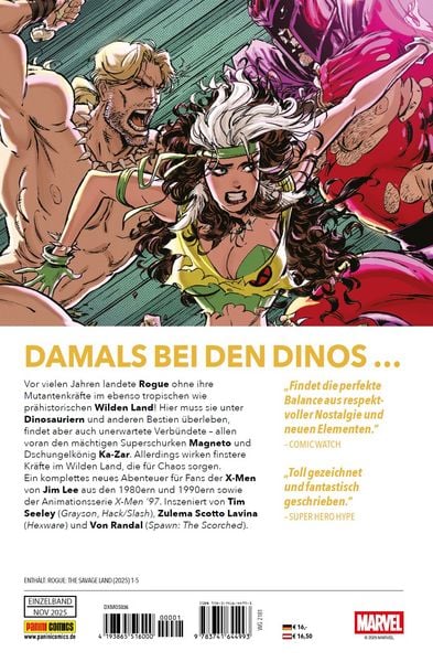 Produktbild: Rogue: Savage Land - Im Wilden Land
