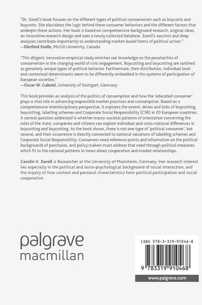 Produktbild: Varieties of Political Consumerism