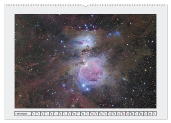 Produktbild: Himmelswelten (Wandkalender 2026 DIN A2 quer), CALVENDO Monatskalender