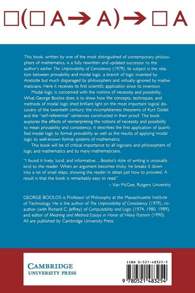 Produktbild: The Logic of Provability