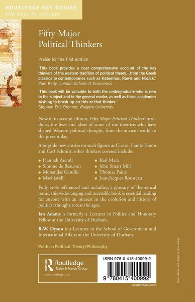 Produktbild: Fifty Major Political Thinkers