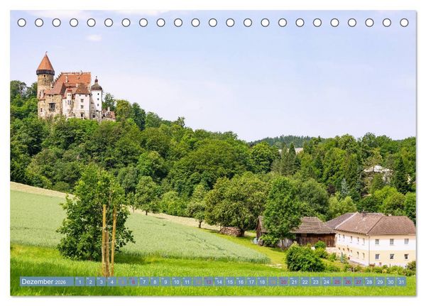 Produktbild: &Ouml;sterreichisches Donautal (Tischkalender 2026 DIN A5 quer), CALVENDO Monatskalender