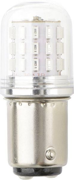 Produktbild: TRU COMPONENTS TC-13776188 LED-Signalleuchte Gr&uuml;n BA15d 10 V/DC, 30 V/DC 250lm