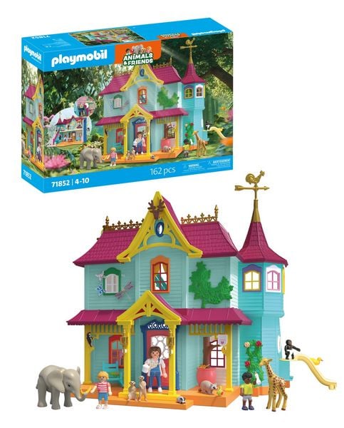 Produktbild: PLAYMOBIL 71852 Kunterbunte Tiervilla