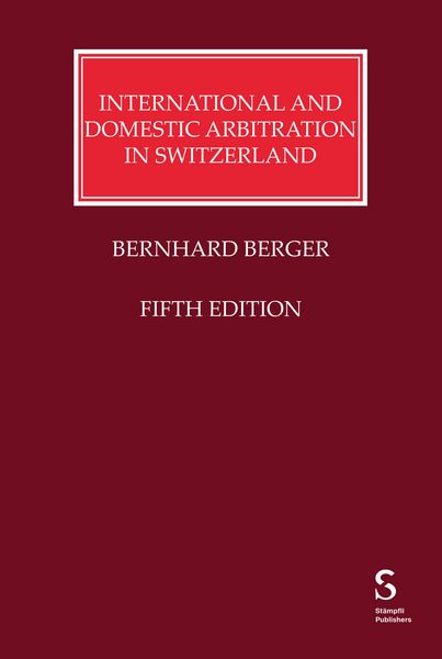 Produktbild: International and Domestic Arbitration in Switzerland
