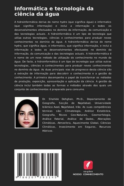 Produktbild: Inform&aacute;tica e tecnologia da ci&ecirc;ncia da &aacute;gua