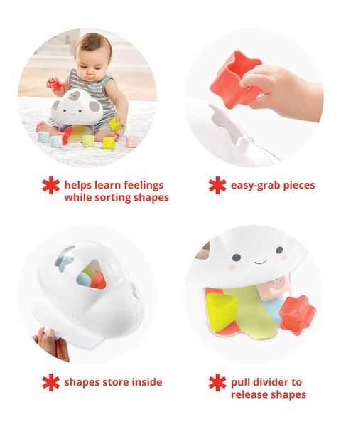 Produktbild: Silver Lining Cloud Shape Sorter