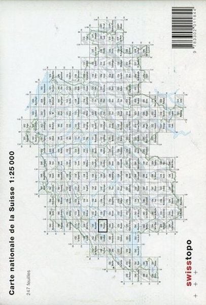 Produktbild: Swisstopo 1 : 25 000 Payerne