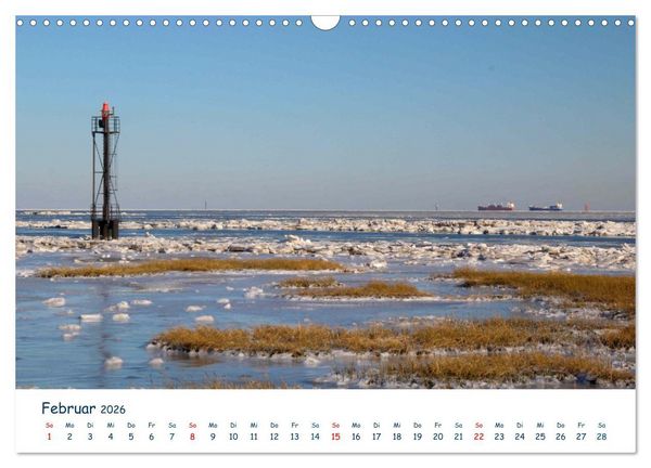 Produktbild: Butjadingen. Impressionen zwischen Jade und Nordsee (Wandkalender 2026 DIN A3 quer), CALVENDO Monatskalender