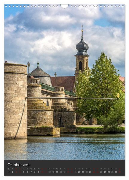 Produktbild: Kitzingen im Hochformat (Wandkalender 2026 DIN A3 hoch), CALVENDO Monatskalender