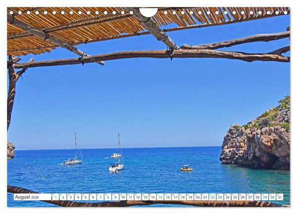 Produktbild: Mallorca - Azurblaues Mittelmeer zum Tr&auml;umen (Wandkalender 2026 DIN A4 quer), CALVENDO Monatskalender