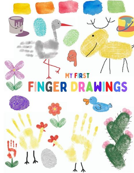 Produktbild: My first finger drawings