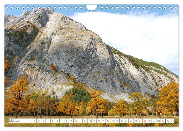 Produktbild: Indian Summer in der Eng - Das Naturdenkmal Gro&szlig;er Ahornboden (Wandkalender 2026 DIN A4 quer), CALVENDO Monatskalender