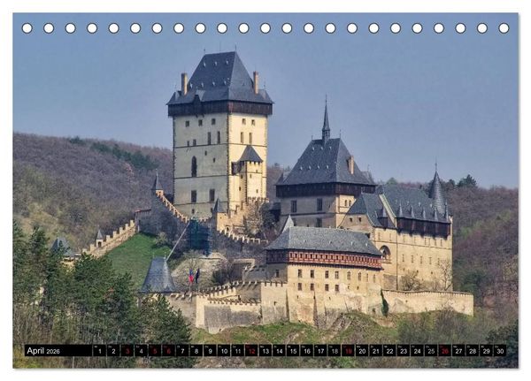 Produktbild: Tschechien (Tischkalender 2026 DIN A5 quer), CALVENDO Monatskalender