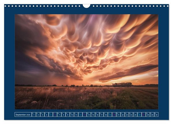 Produktbild: Im Bann der Naturgewalten (Wandkalender 2026 DIN A3 quer), CALVENDO Monatskalender
