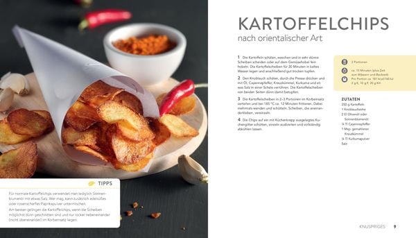 Produktbild: Die besten Rezepte f&uuml;r die Hei&szlig;luftfritteuse