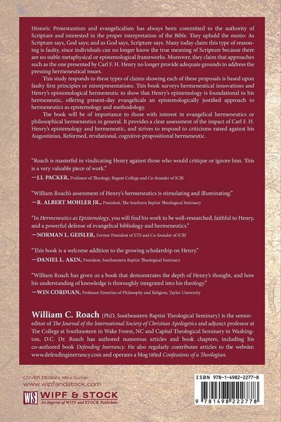 Produktbild: Hermeneutics as Epistemology