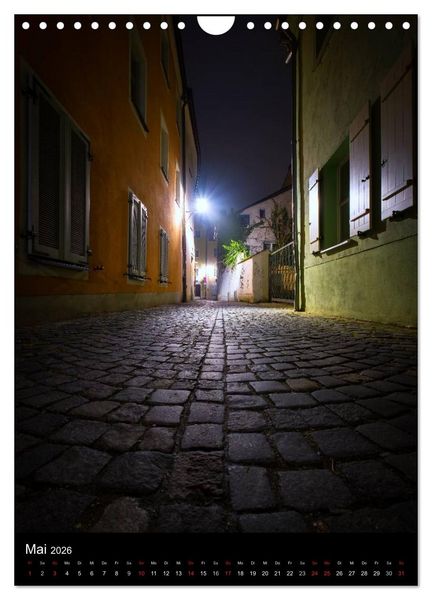 Produktbild: Altstadtgassen Regensburg (Wandkalender 2026 DIN A4 hoch), CALVENDO Monatskalender
