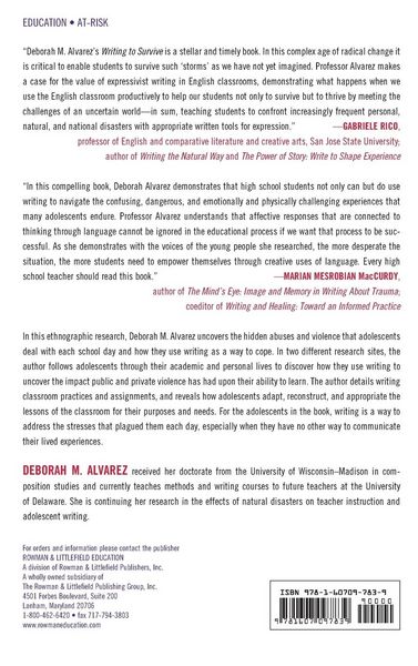 Produktbild: Writing to Survive