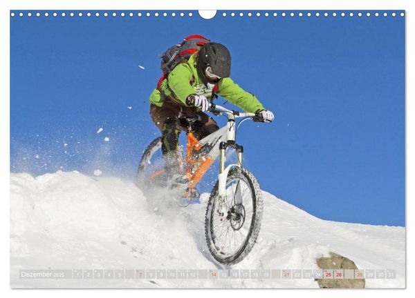 Produktbild: Mountainbike - Über Stock und Stein: Edition Funsport (Wandkalender 2025 DIN A3 quer), CALVENDO Monatskalender