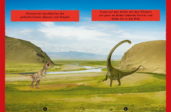 Produktbild: Dein Stickerabenteuer &ndash; Dinosaurier